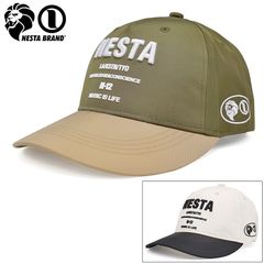 【カラー選択可】 NESTA BRAND ネスタブランド 撥水キャップ 3Dロゴ刺繍 カラー切替 223NB8705 帽子 ストリート ファッション カジュアル メンズ レディース 新品【NESTA BRAND正規販売店】