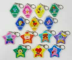 【中古】雑貨 全14種セット トレーディングアクリルキーホルダー 「BT21」