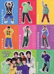 【中古】キャラカード なにわ男子 厚紙カード Myojo 2024年2月号増刊 ちっこいMyojo 綴じ込み付録