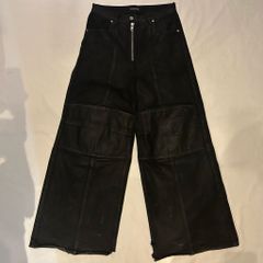 no mass prod. ノーマスプロッド Baggy Jeans デニムパンツ ブラック系 size:M 【代官山A07】