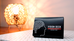 Vision Deck - RED (ビジョンデック：赤裏) by W.Eston, Manolo & Anthony Stan（手品、マジック）