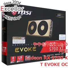 bn:14] MSI製グラボ Radeon RX 5700 XT EVOKE OC PCIExp 8GB 元箱あり