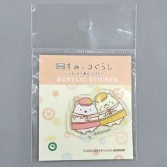 [중고] 스티커 스티커 시로쿠마 & 고양이 아크릴 스티커 [영화 스미코 쿠라시 츠기하기 공장의 신비한 코]