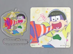 【中古】その他雑貨(キャラクター) 十四松(ちょっかいかけ松) 「一番カフェ スーベニア おそ松さん ～ちょっかいかけ松!?～ コレクションコースター＆アクリルチャーム」 セブンネットショッピング限定