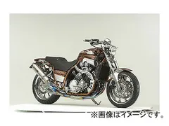 美品 OVER マフラー本体 ヤマハ VーMAX 中古車両から取り外し部品 V-MAX1200 マフラー交換 OVER RACING カーボン 交換前後の比較