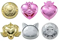 【中古】生活雑貨(キャラクター) 全6種セット 「美少女戦士セーラームーン メイクアップビューティーミラー2」