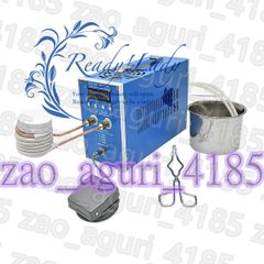 高周波誘導加熱機金属製錬炉誘導ヒーター溶接金属焼入れ装置 220V(Color : 3000W ZDBT-6KW Size : Blue)