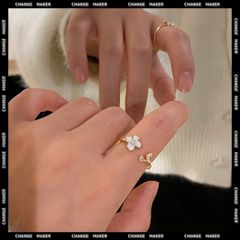  指輪リングレディース 花モチーフ お洒落