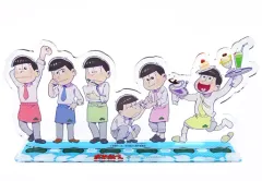 【中古】アクリルスタンド・アクリルパネル 6つ子アクリルスタンド 「おそ松さん×animatecafe」
