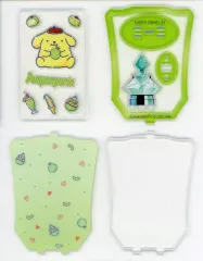 【中古】食玩 雑貨 3.ポムポムプリン 「サンリオキャラクターズ つめデコ☆アクリルスタンド」