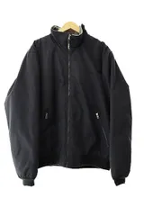 エルエルビーン L.L.BEAN Warm-UP Jacket ロゴ 刺繍 シンサレート ウォームアップ ナイロン ジャケット ブルゾン XL 黒 ブラック ブランド古着ベクトル 中古250108のサムネイル