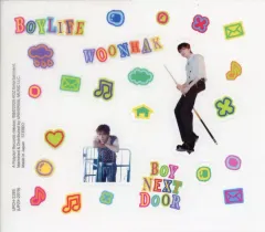 【中古】シール・ステッカー ウナク(BOYNEXTDOOR) 透明ステッカーシート 「CD BOYLIFE メンバーソロジャケット盤 WOONHAK」 封入特典