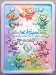 【中古】小物入れ・マルチケース・缶ケース 集合 缶ケース(アソーテッド・クッキー) 「Duffy and Friends-ダッフィー＆フレンズ- ダッフィー＆フレンズ20周年：カラフルハピネス」 東京ディズニーシー限定