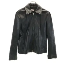 MAX＆Co　シングルレザー　ジャケット　ブラック　Sサイズ　ラムレザー 2025年最新】MAX&CO レディース レザージャケット・ライダースの