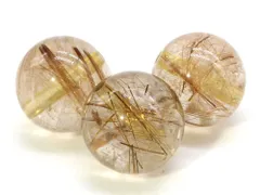 1粒売り ブラウンルチル 淡い 11mm パワーストーン バラ売り 天然石 パワーストーン ばら売り ビーズ 穴あき 1玉売り