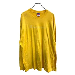 Champion ロングTシャツ XXLサイズ チャンピオン ビッグサイズ イエロー メキシコ製 古着卸 アメリカ仕入 t2503-3306