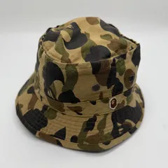 新品】タグ付き 初期APE 初期エイプ バケハ ハット ベージュ L