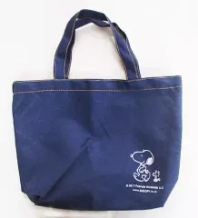 【中古】バッグ(キャラクター) スヌーピー＆ウッドストック トートバッグ 「PEANUTS (SNOOPY)×ローソン」 夏のスヌーピーフェア お店で引換コース