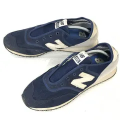 NEW BALANCE/ニューバランス　620★スリッポン/メッシュスニーカー【US6/UK5.5/24.0cm/紺/NAVY】sneakers/Shoes/trainers◆A-193