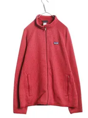 【お得なクーポン配布中!】 パタゴニア ベターセーター ジャケット メンズ L / 古着 13年製 Patagonia アウトドア フリース ニット フルジップ ブルゾン ハイネック 赤