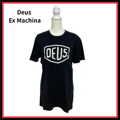 【限定入荷】Deus Ex Machina デウスエクスマキナ トップス 半袖 フロント ロゴ Tシャツ T_DMW41808E-BLKレディース メンズ ユニセックス ブラックのサムネイル