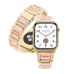 【在庫処分】49mm ステンレス 46mm キラキラ 45mm 44mm レディース 42mm ダイヤモンドキャッツアイ 41mm 40mm バンド 38mm Watch アップルウォッチ バンド Apple 細い コンパチブル おしゃれ Ultra2/Ult