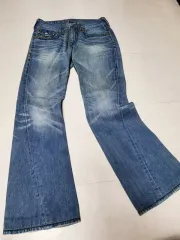 TRUE RELIGION(トゥルーレリジョン) メイド・イン アメリカ製 ブーツカットデニムパンツ ポール 1196