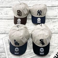 残り1点‼️47 フォーティセブン⚫︎帽子　キャップ　ヤンキース　ホワイトソックス　ドジャース　パドレス