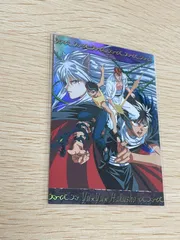 幽遊白書　キラカード　No.1    幽助と仲間　 飛影蔵馬　美品　特殊加工あり 幽遊白書 キラカード No.1 幽助と仲間 飛影蔵馬 美