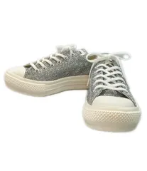 美品 コンバース ローカット厚底スニーカー オールスター ライト PLTS グリッター OX 31306630 レディース SIZE 24.5 (L) CONVERSE