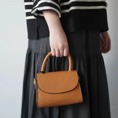 MARLON FIRENZE (マーロンフィレンツェ) | Mini Bumble Bag (light brown/black) | ショルダーバッグ ハンドバッグ