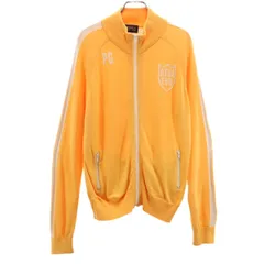 PEARLY GATES パーリーゲイツ ゴルフ ニットジャケット 2 オレンジ系 レディース 古着