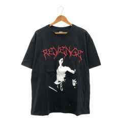 REVENGE ラインストーン Tシャツ ブラック | Mercari