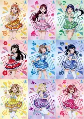 【中古】雑貨 全9種セット ～想いよひとつになれ～描きおろしイラストボード 「一番くじ ラブライブ!サンシャイン!! 5th Anniversary」 L賞