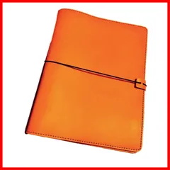 【イタリア製・限定・廃盤】ボルトレッティ本革 ノート ブック カバー 赤 A4 A4ノートカバー[nouki1] ｜革鞄・革小物のPORCO ROSSO（ポルコロッソ）