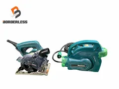 ☆中古品セット☆makita マキタ 100V 100mm 防じんマルノコ ☆中古品セット☆makita マキタ 100V 100mm 防じんマルノコ