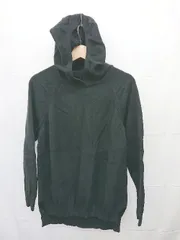 ◇ ⊆ HUG.U ハグユー ニット 長袖 プルオーバー パーカー サイズ表記なし ブラック レディース E  【1503040002717】