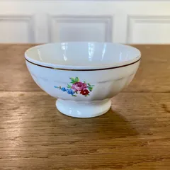 希少 19世紀カフェオレボウル BLUE＆WHITE 軟質磁器 希少 19世紀カフェオレボウル BLUE＆WHITE 軟質磁器 食器