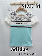 5270　adidas（アディダス）　半袖Tシャツ　M