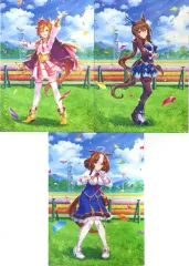 【中古】雑貨 テイエムオペラオー＆アドマイヤベガ＆メイショウドトウ イラストボードセット(3枚セット) 「一番くじ ウマ娘 プリティーダービー 4弾」 ラストワン賞