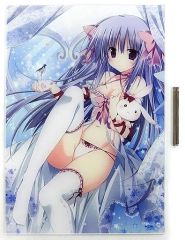 アニメムック　付属品付)左近堂絵里 複製原画「休日、梅咲くカフェにて」 (絵師100人展 09) 中古】イラストボード ≪イラスト画集≫ 付属品付)左近堂絵里