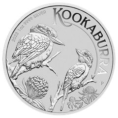 オ―ストラリア2014年$1ドル純銀貨】1オンス／クッカバラ(カワセミ