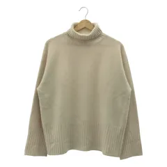 Spick and Span / スピックアンドスパン | 2024AW | ウールカシミヤ タートルネックプルオーバー ニット セーター | F | ベージュ | レディース