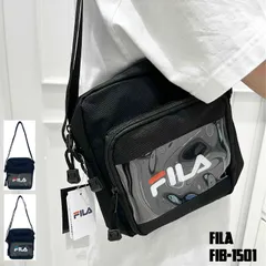 FIB-1501 FILAクリアP縦ショルダー BK/RD BK/BG メンズ レディース バック ショルダーバック