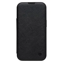 iFace Cardina 2nd iPhone 14/13 ケース 手帳型 (ブラック)【 アイフェイス スマホケース iphone14 iphone13 アイフォン14 アイフォン13 手帳 ダイアリーケース カード収納 スマホスタンド MagSafe