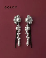 GOLDY/ゴールディ/デコラティブ モノトーン イヤリング/アクセサリー/2241102