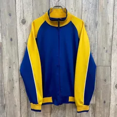 ノーブランド ストレッチ素材 トラック ジャケット ジャージ XL