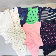 babyGap ベビー服 まとめ売り ロンパース・カバーオール 9着セット 60〜80サイズ