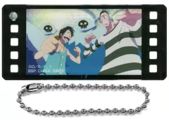 【中古】キーホルダー モンキー・D・ルフィ＆ボンクレー(Mr.2) ワンピースヒストリーアクリルチャーム 「一番くじ ワンピース TVアニメ25周年 ～海賊王への道～」 G賞