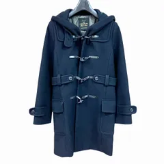 ナノユニバース nano universe ダッフルコート ジャケット フーディ― ベルト付 NL34CT708TD 紺 ネイビー 36 約S
